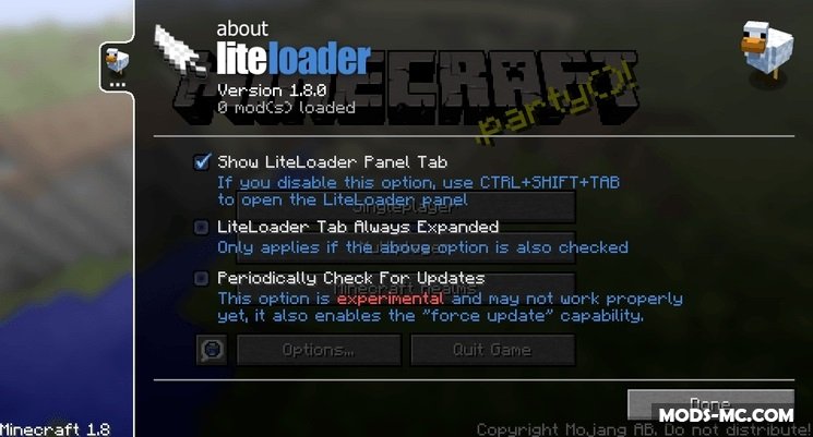 liteloader мод